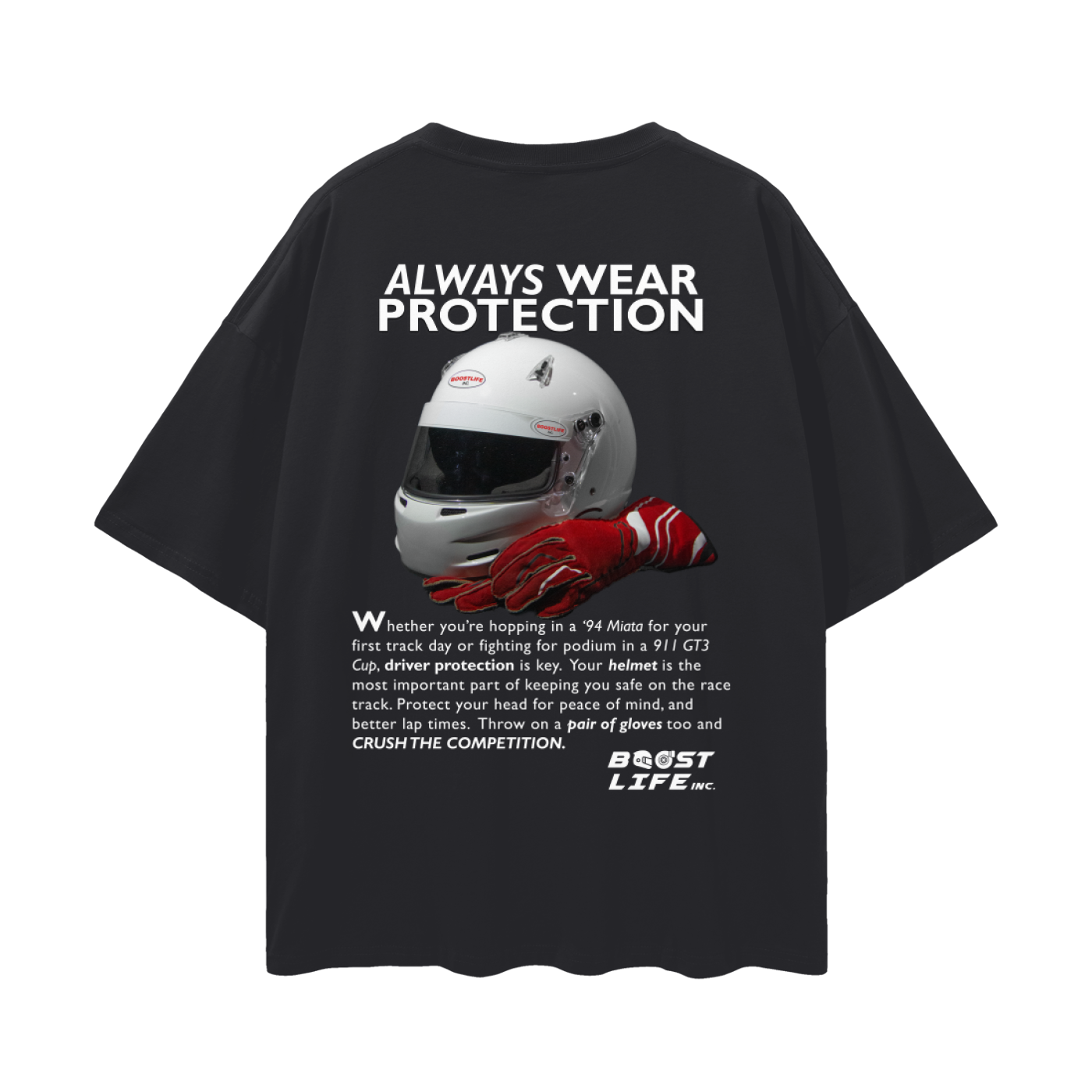 Always Wear Protection Graphic Tee